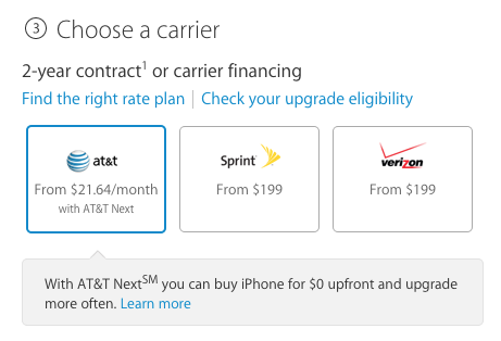 Apple Removes 2-Year Contract Option for AT&T iPhone Sales