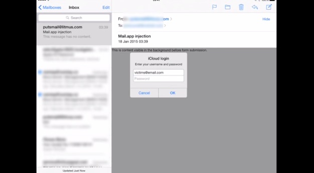 Bug in iOS Mail Allows Phishing Attack Via Authentication Popups