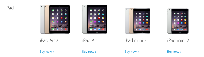 Apple Pulls Original iPad mini From Online Store