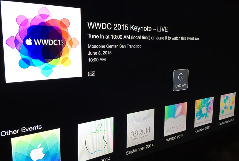 Apple to Live Stream WWDC 2015 Keynote