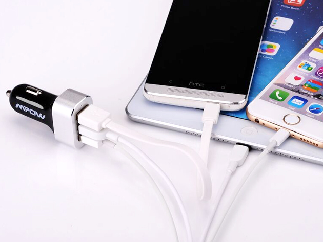Deal: Mpow 3-Port Intelligent Car Charger - Charge & Drive Like a Pro