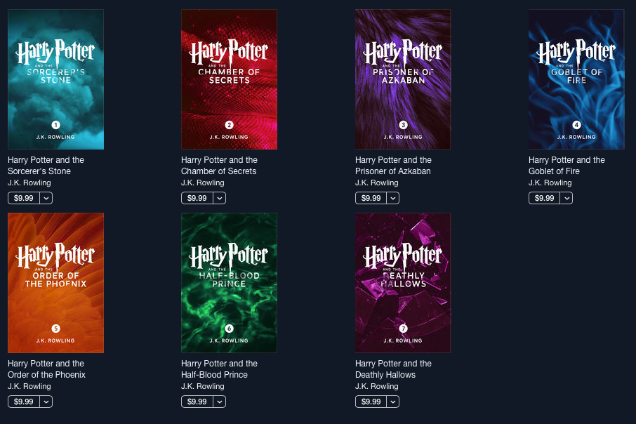 Apple Announces Harry Potter Enhanced Editions Now Available Exclusively on iBooks