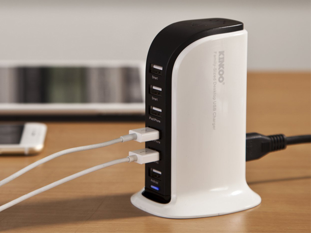 MacTrast Deals: The Kinkoo 40W 6-Port High Speed Charger