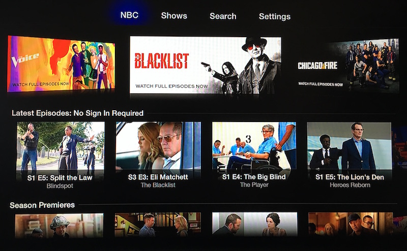 CBS All Access, NBC, and Made to Measure Channels Debut on Apple TV