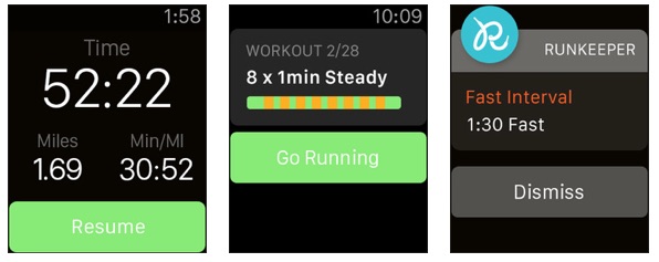 Runkeeper Apple Watch App Now Tracks Workouts Without an iPhone