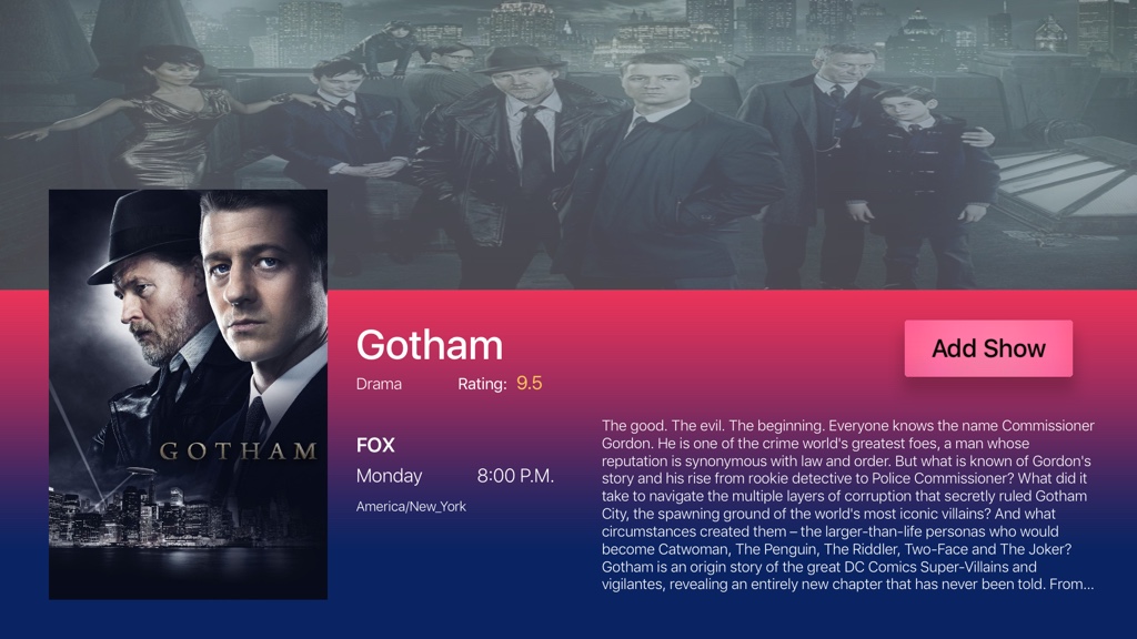 upNEXT for the Apple TV Helps You Keep Your TV Schedule Straight