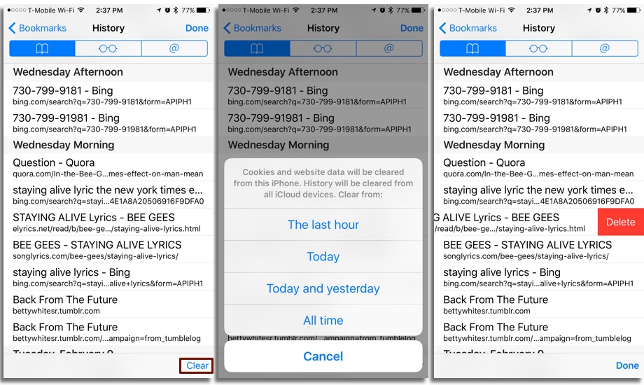 How To: Selectively Delete Entries From Your Browsing History in iOS Safari