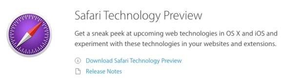 Apple Releases Safari Technology Preview 4 for the Mac