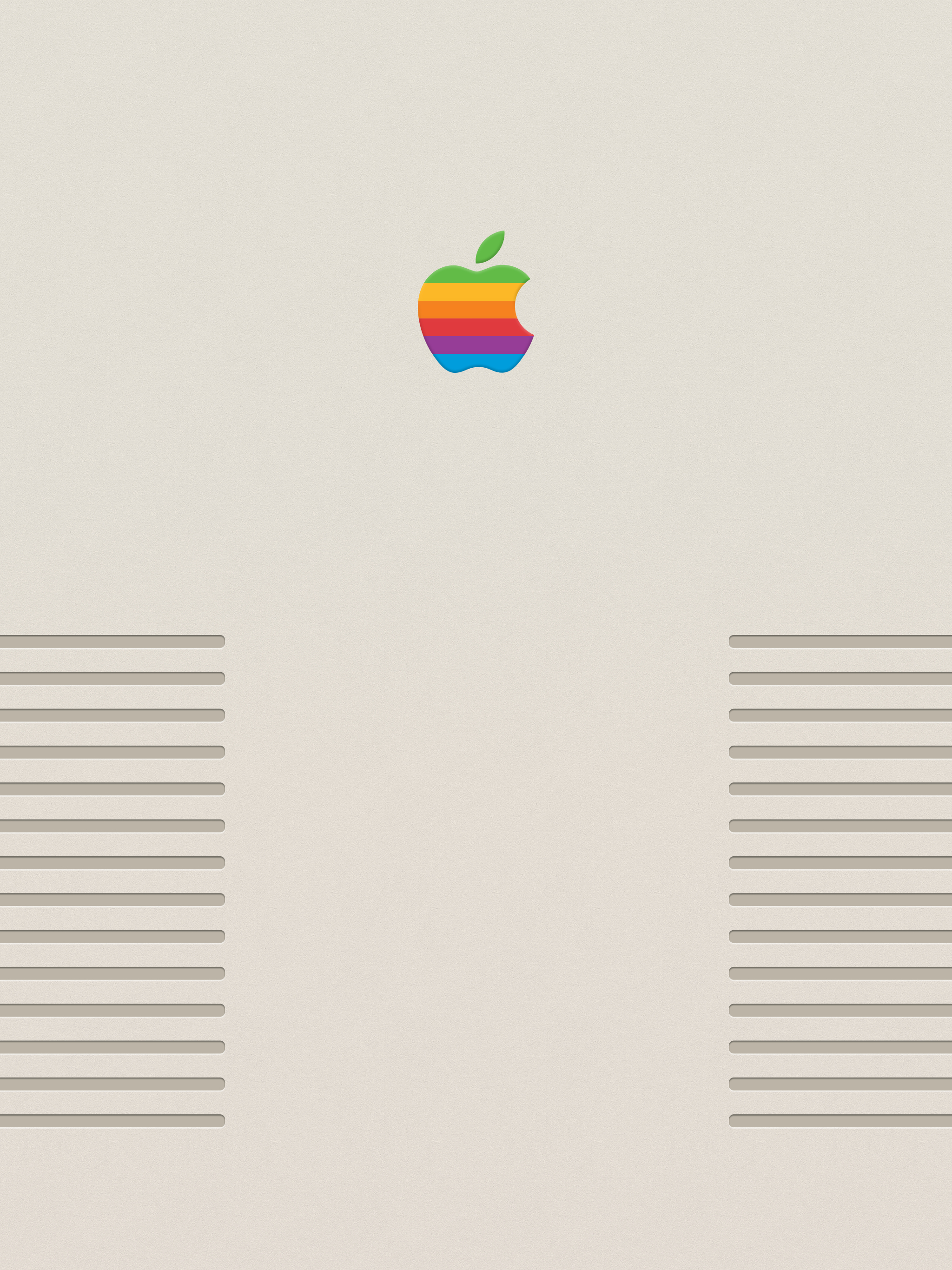 retro apple logo wallpaper