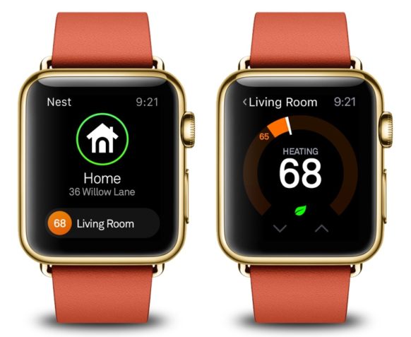 Nest App Update Offers Apple Watch Control of Thermostat