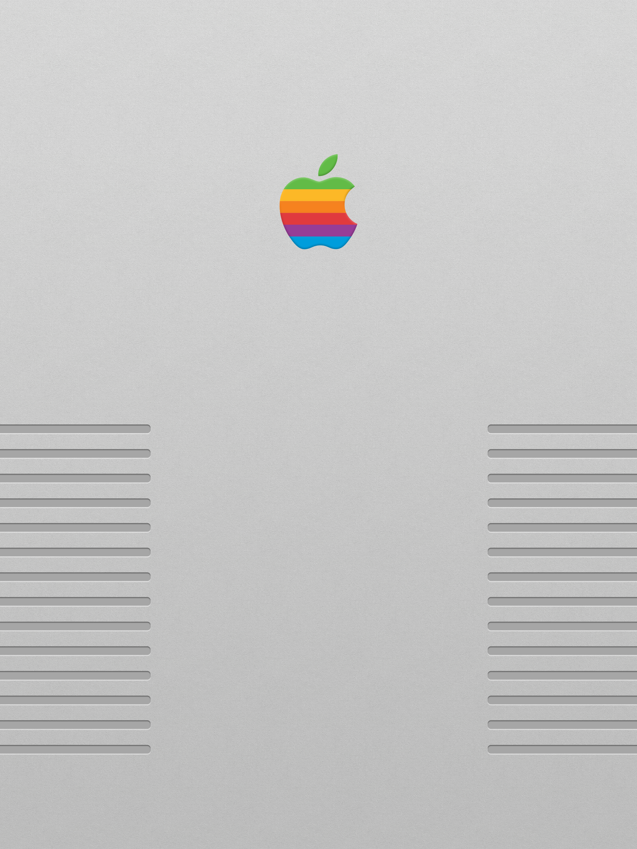 retro apple logo wallpaper