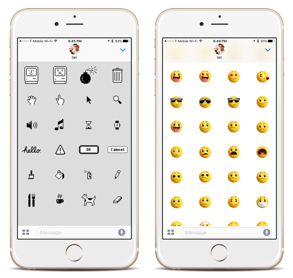 Apple Releases 4 Animated Emoji Sticker Packs for iOS 10 Beta