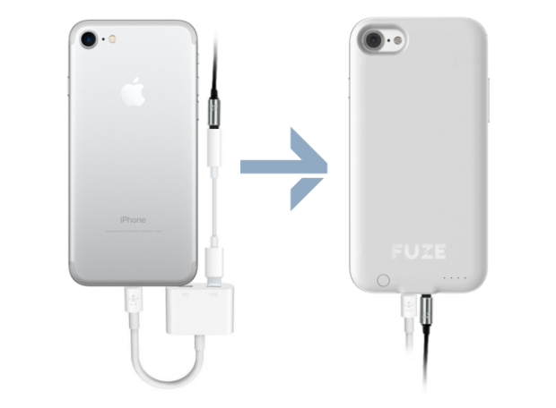 Indiegogo of Note: The 'Fuze' Case Brings the headphone Jack Back to Your iPhone 7