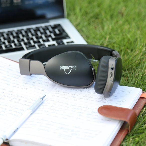 W203 Headphones on Grass