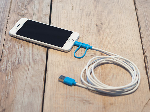 MacTrast Deals: Extra-Long MFi-Certified 2-in-1 iOS/Android Charging Cable: 3-Pack