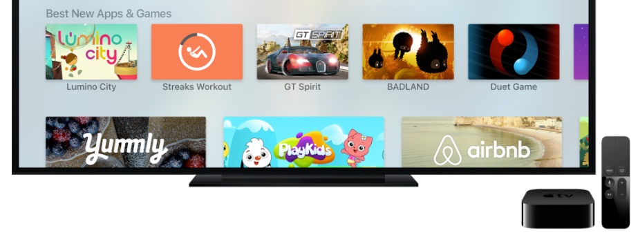 Apple TV App Store has 8,000 apps, 2,000 of which are games