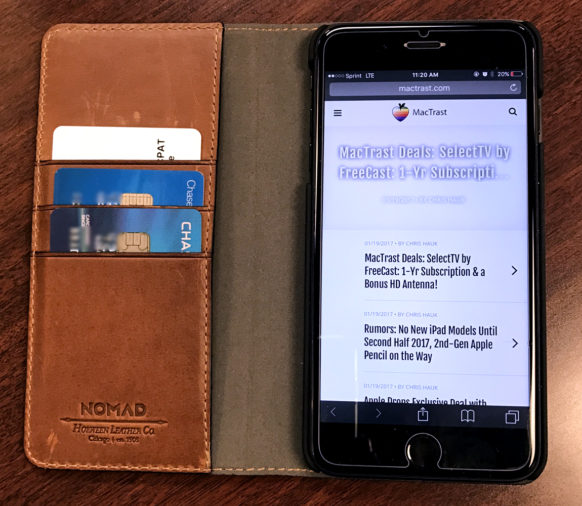 Review: Nomad Leather Folio – A Classy Wallet Case for iPhone