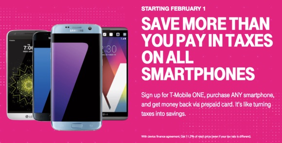 T-Mobile to Offer Prepaid MasterCard to Cover Sales Taxes on Smartphone Purchases