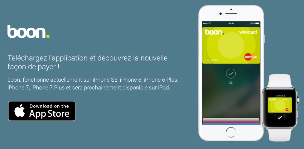 'boon' Virtual Credit Card Now Available to Apple Pay Users in France