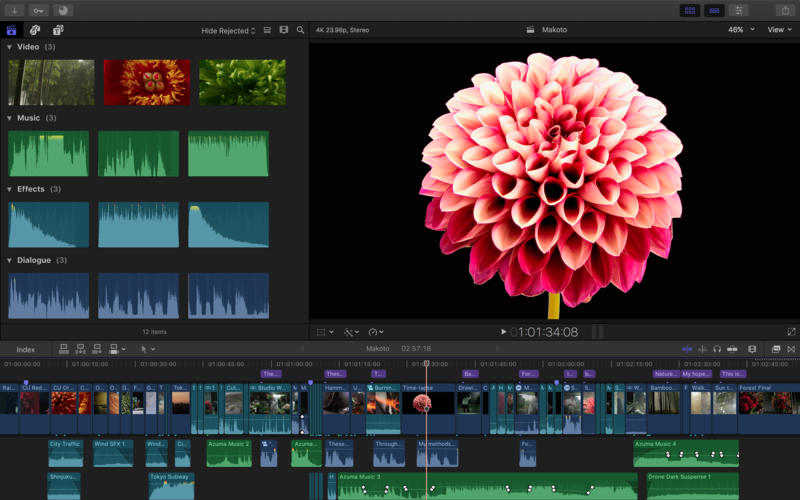 Apple Updates Pro Video Editing Apps Final Cut Pro X, Compressor, and Motion