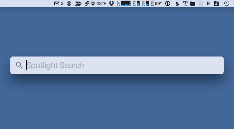 How to: Move the macOS Spotlight Search Bar to Another Screen Location