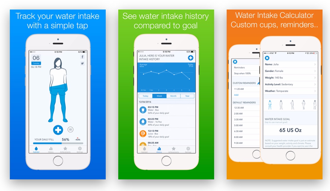 App Store Free App of the Week: WaterMinder -- Water Hydration Reminder & Tracker