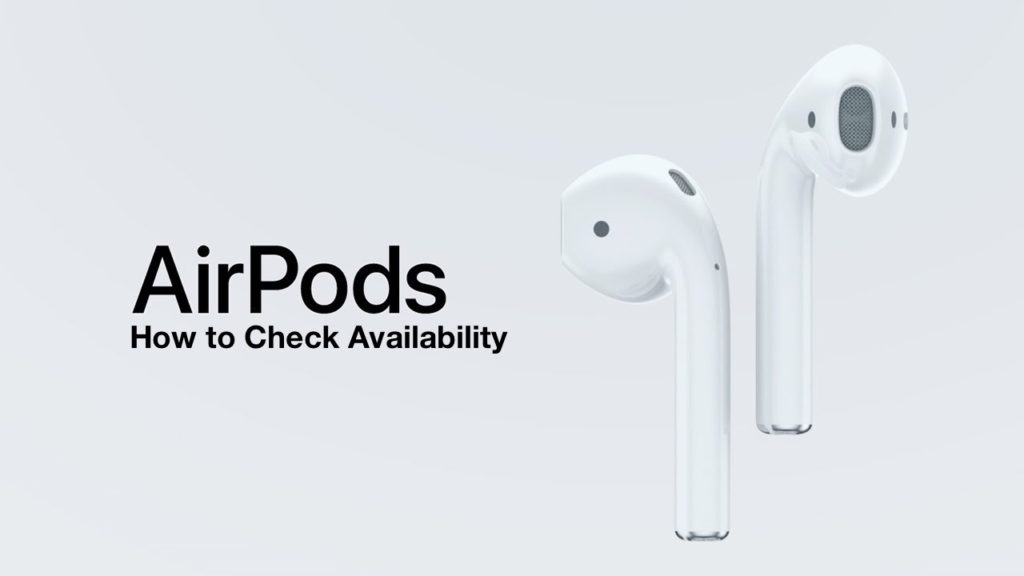 AirPods Availability