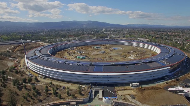 New 4K Drone Video of 'Apple Park' Shows Completed R&D Facility, Solar Panel Progress