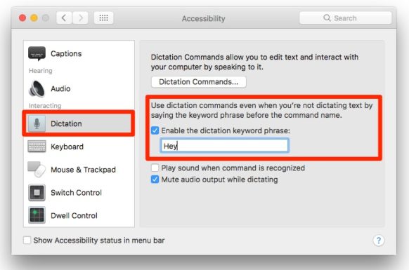 How To Activate "Hey Siri" on Your Mac in macOS Sierra