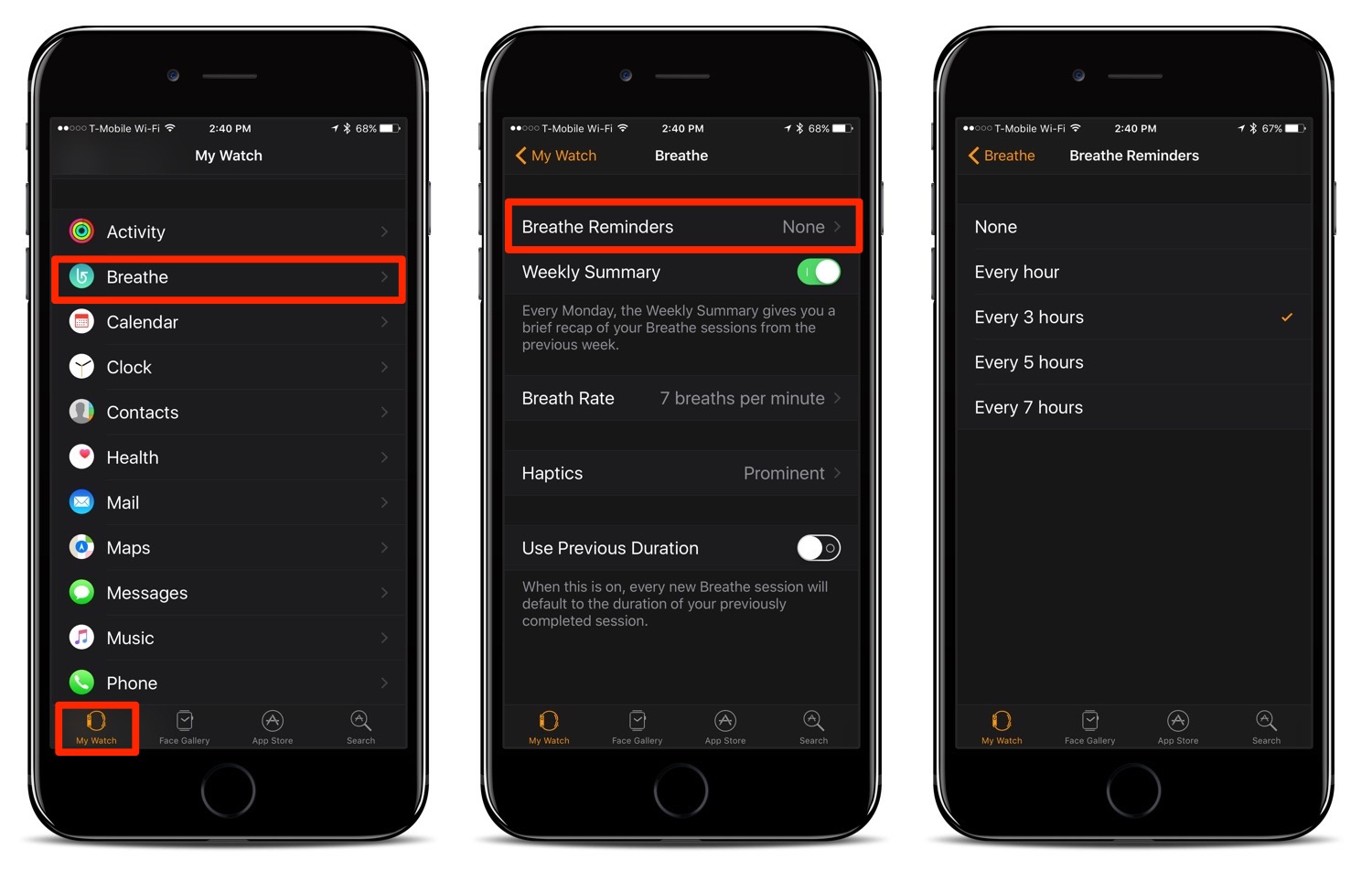 How To Turn Off or Adjust the 'Breathe' Reminders on Your Apple Watch