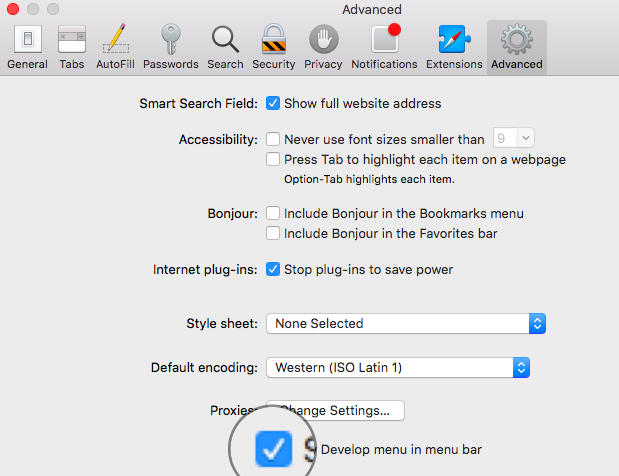 how to search a web page on a mac