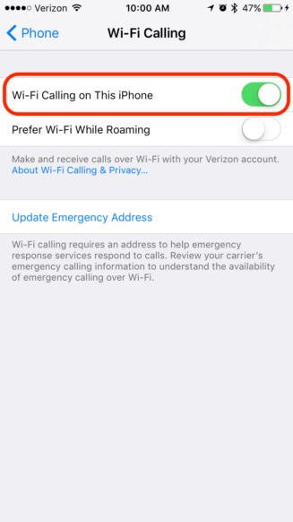 How to Improve your iPhone cell coverage with "Wi-Fi Calling" 