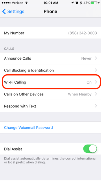 How to Improve your iPhone cell coverage with "Wi-Fi Calling" 