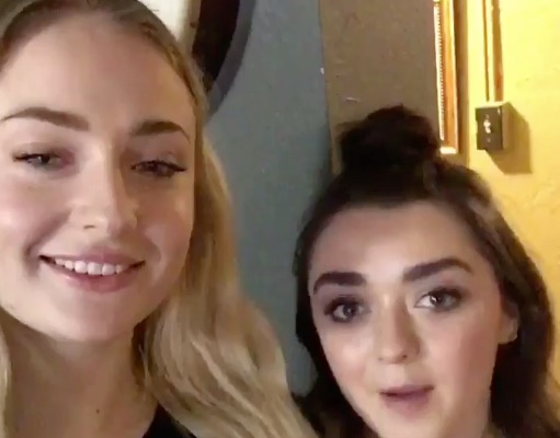 Game of Thrones Stars Maisie Williams and Sophie Turner to Appear on Carpool Karaoke Episode