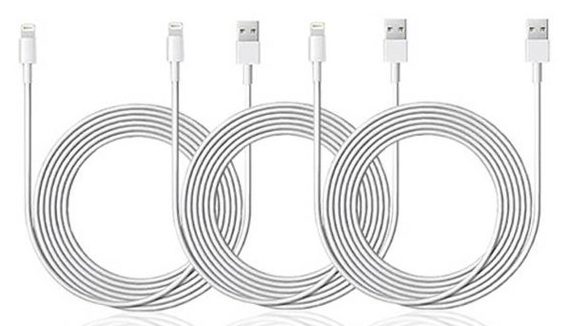 MacTrast Deals: 10-Ft MFi-Certified Lightning Cable: 3-Pack