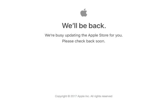 Apple Online Store Goes Down Ahead of WWDC 2017 Announcements