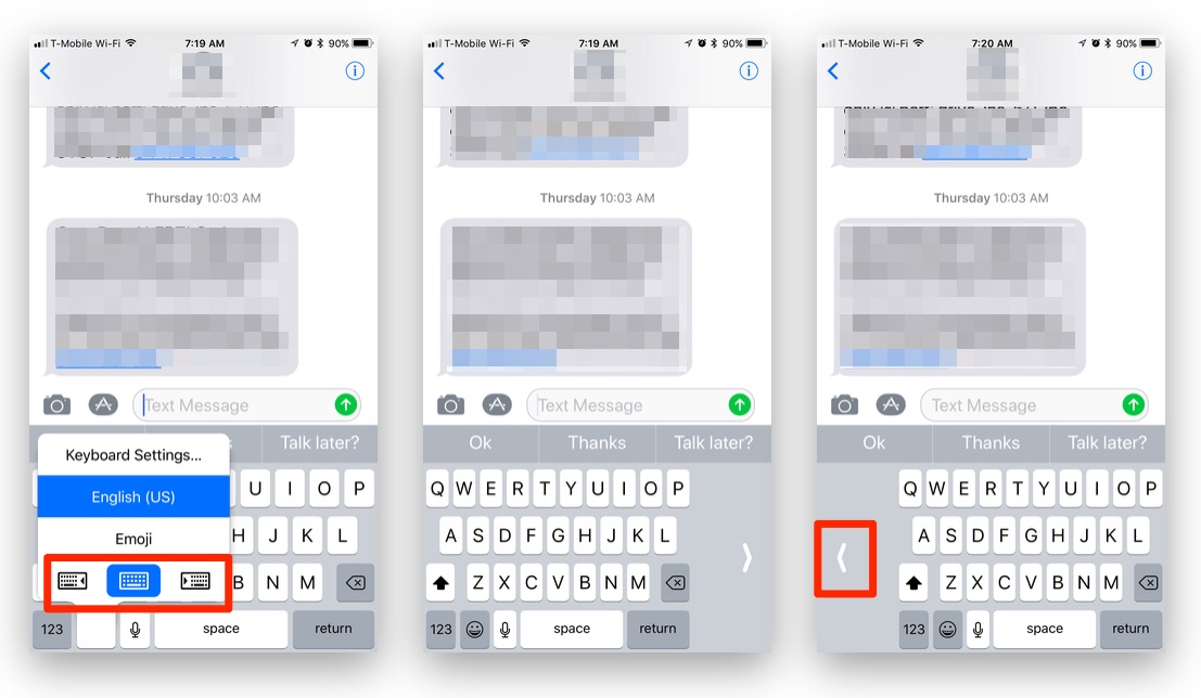 How to Access the iOS 11 One-Handed Keyboard on the iPhone