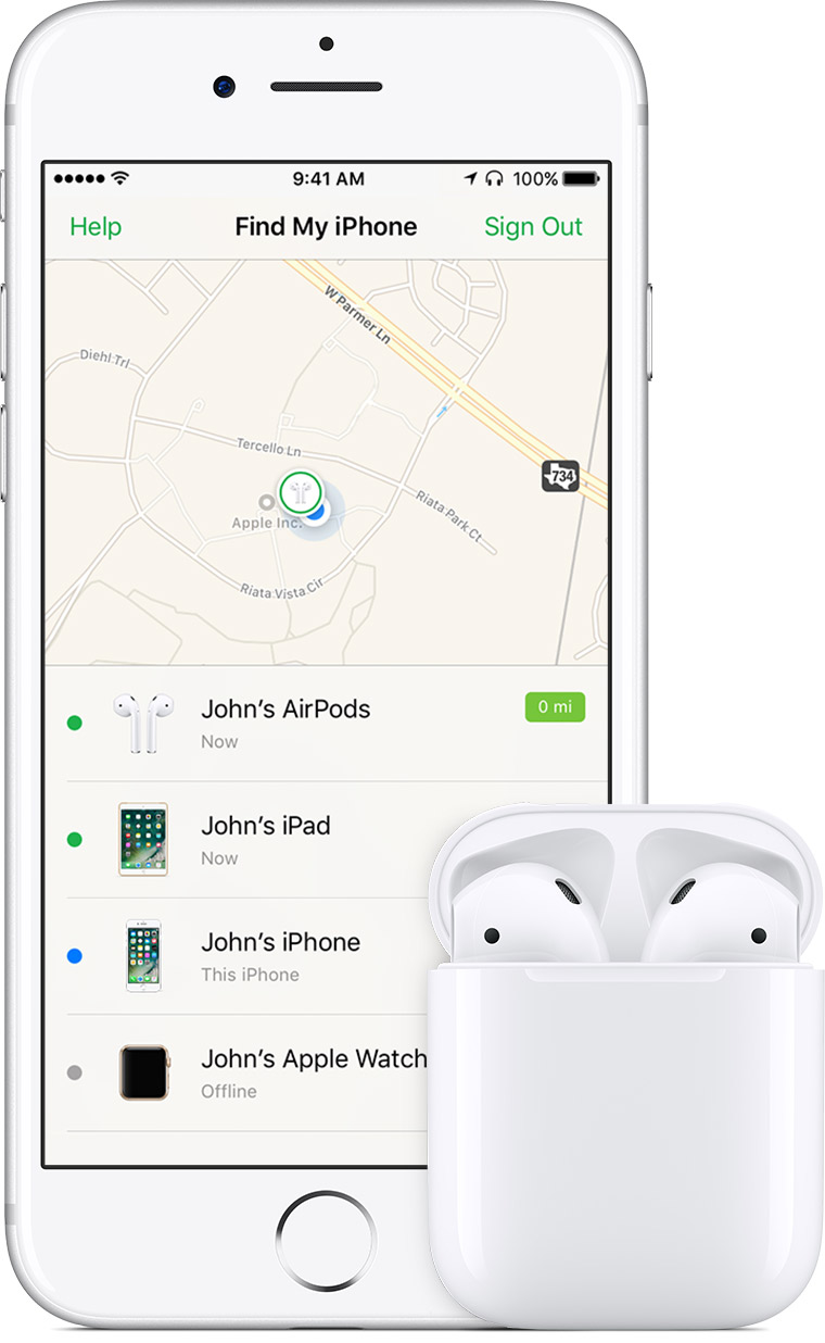 hjemmelevering Leia tilgivet How to Find Your Lost AirPods Using 'Find My iPhone'