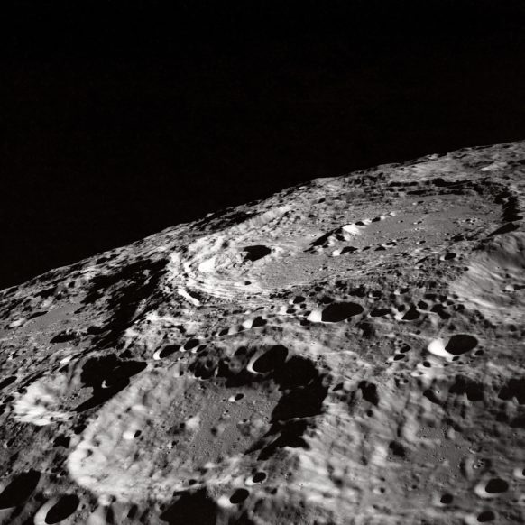 Wallpaper Weekends: NASA - The Moon's Surface - for iPad, iPhone, and Apple Watch