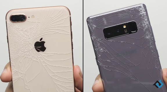 Video Shows How Well the iPhone 8's Glass Back Stands up to Punishment
