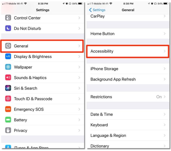 How To Find Your iPhone's Auto-Brightness Switch in iOS 11
