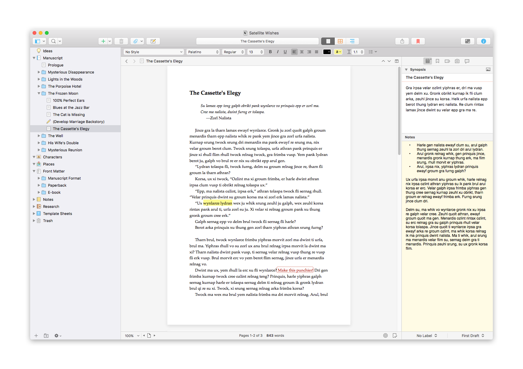 Scrivener 3 Writing Suite for macOS Now Available - Features Overhauled Interface and New Compile System