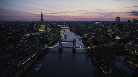 london at night tower brige