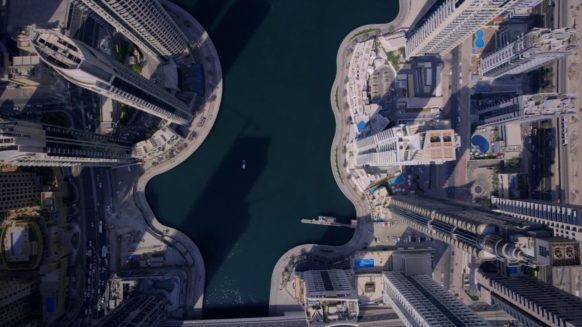 dubai arial