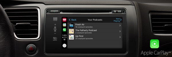 iHeartRadio iOS App Updates CarPlay to Add Podcast Support