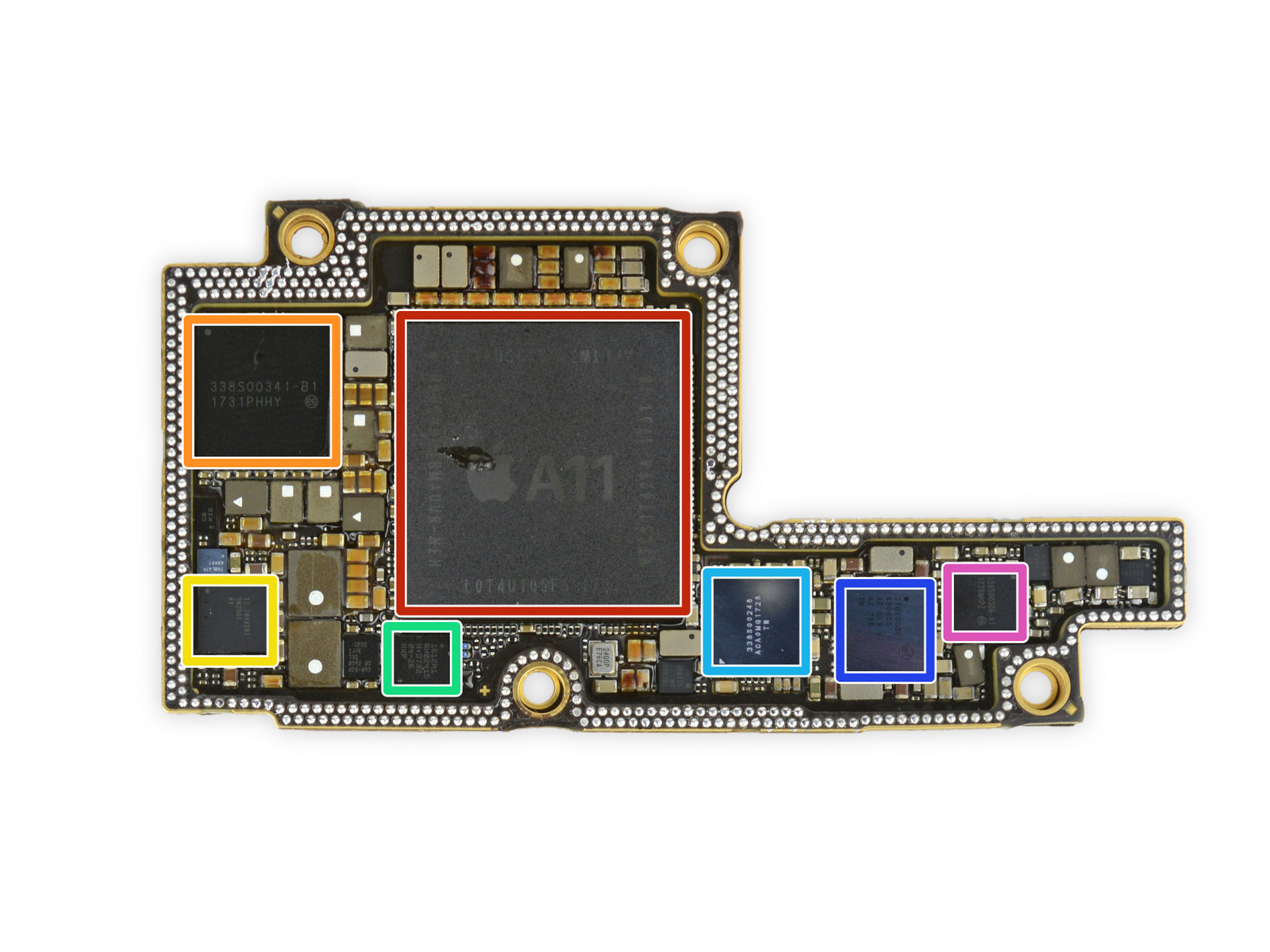 iFixit iPhone X Teardown Providers Look at TrueDepth Camera System, Stacked Logic Board, More