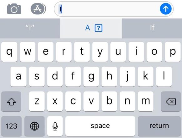 How to Workaround the "i" Autocorrect Bug in iOS 11.1
