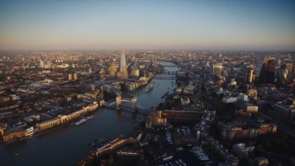 london during day the shard and tower bridge skyline