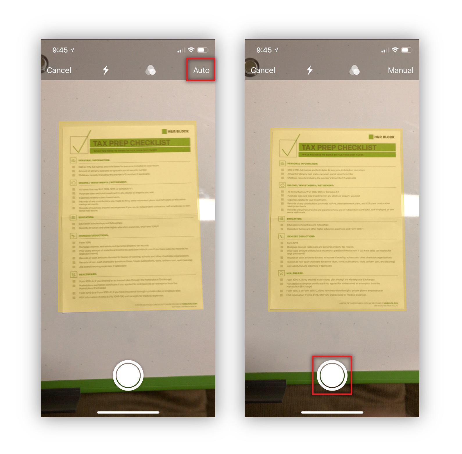 How To Scan A Document Using Notes on iOS