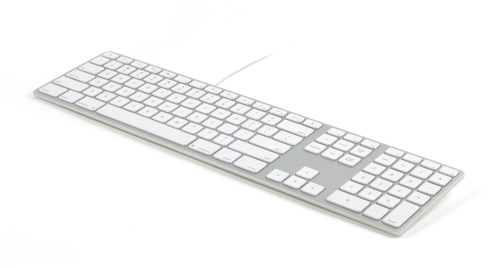 Matias Announces RGB-Backlit Version of Wired Aluminum Keyboard for Mac